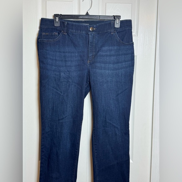 Lee Women's Dark Blue Ankle Jeans - Picture 2 of 8